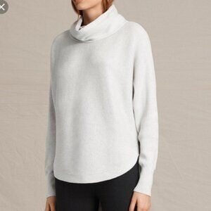 Allsaints Rio Roll Neck Wool Blend Sweater
